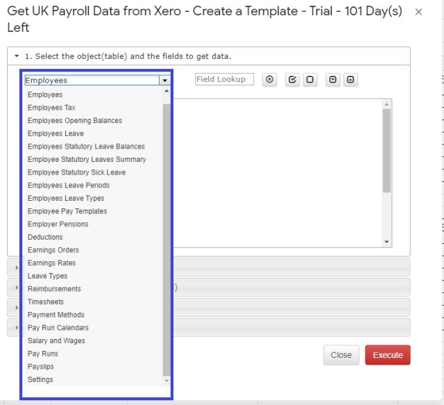 Get Xero Uk Payroll Data G Accon Docs